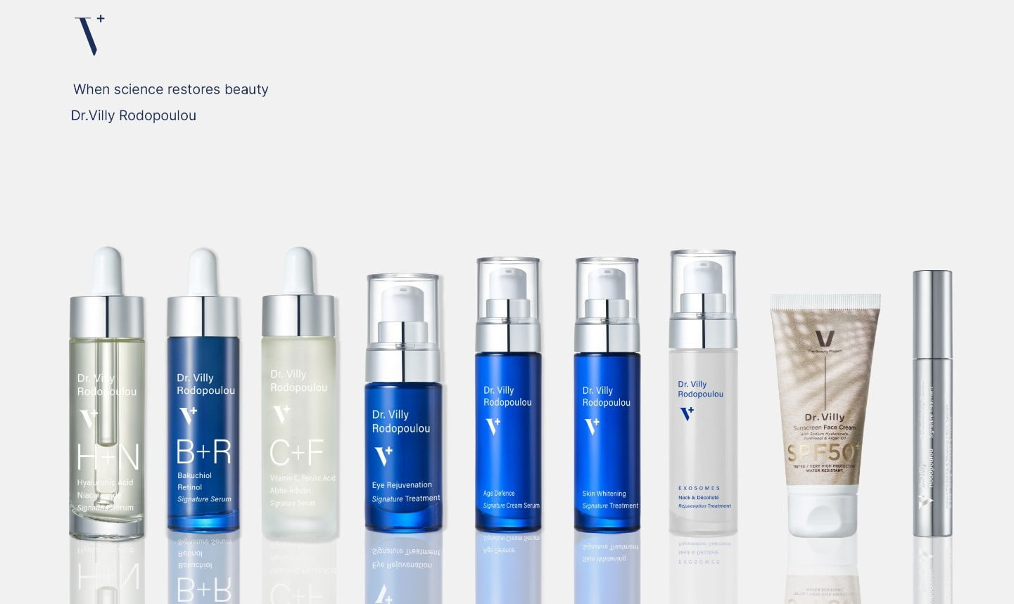 Dr. Villy Rodopoulou Skincare: Επιστημονική καινοτομία ομορφιάς