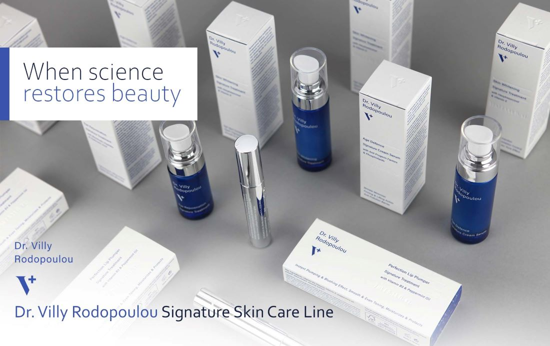 Γνωρίστε τη μοναδική ιατρική σειρά Δερμοκαλλυντικών Dr. Villy Rodopoulou: Όταν η επιστήμη αποκαθιστά την ομορφιά!
