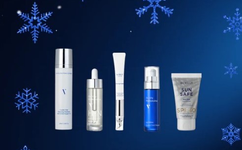 Festive instant glow με 3+1 πολυτελή προϊόντα της Dr. Villy Skincare!